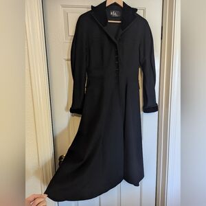 Vintage H. Liebes 1920s full skirt wool coat